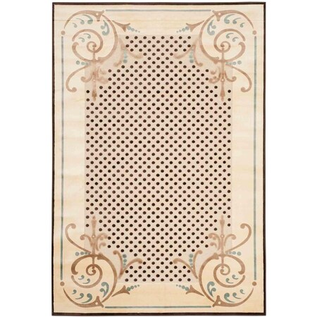 Safavieh Martha Stewart Tufted & Hand Loomed Rectangle Rug Creme - 5 ft.-3 in. x 7 ft.-6 in. MSR4446C-5